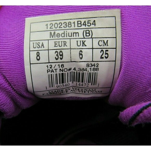 Brooks Ravenna 8 Running Shoe Womens (Size 8) 1202381B454 Blue Purple White - Picture 5 of 9